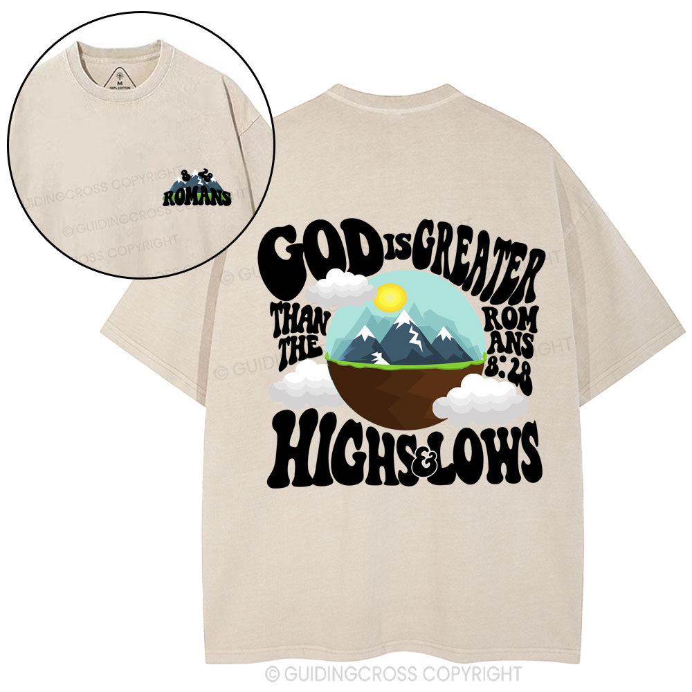 God Is Not Going To Fail You Christian Washed T-Shirt