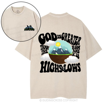 God Is Not Going To Fail You Christian Washed T-Shirt
