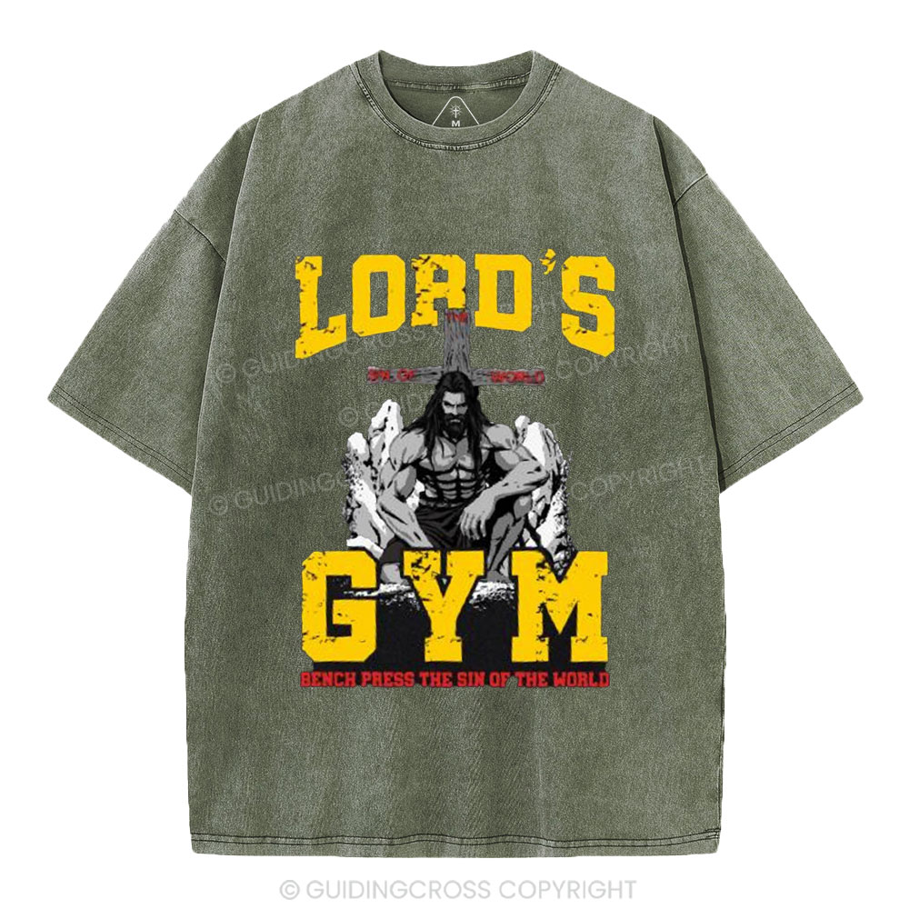 Lord's Gym Christian Washed T-Shirt