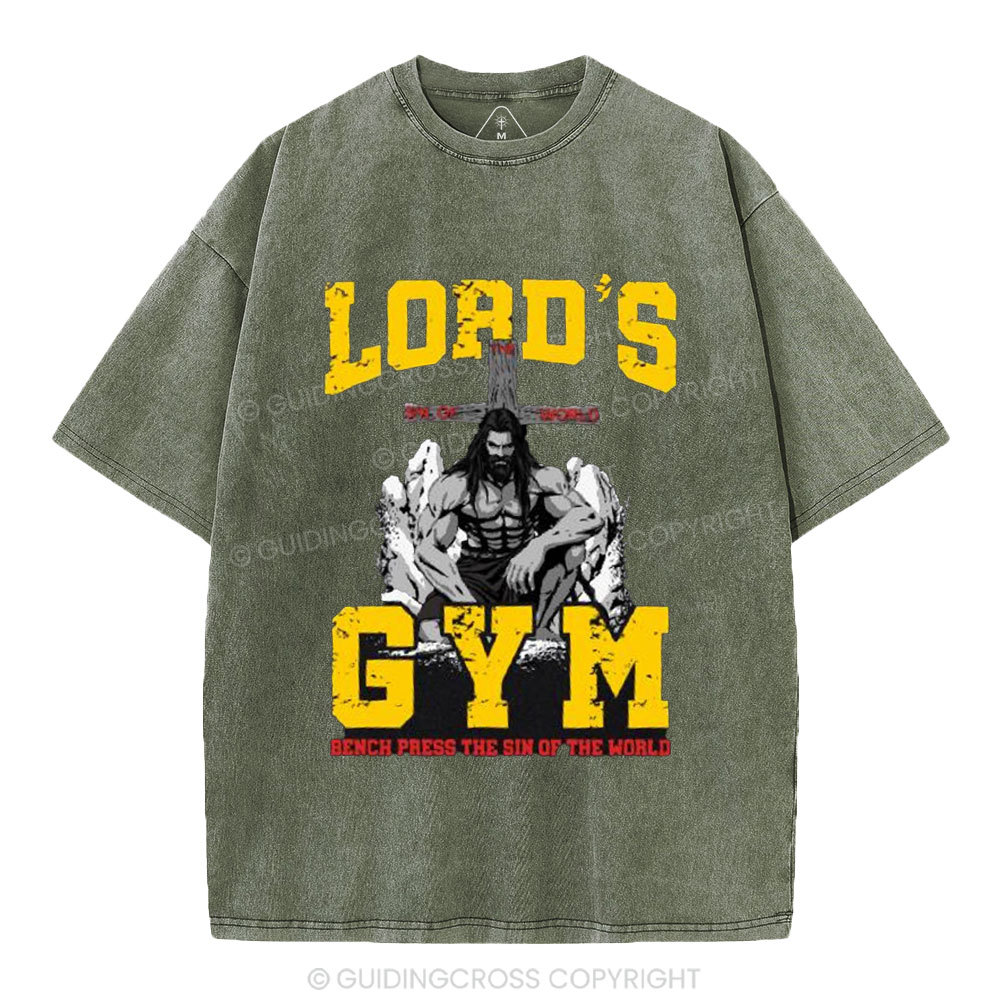 Lord's Gym Christian Washed T-Shirt