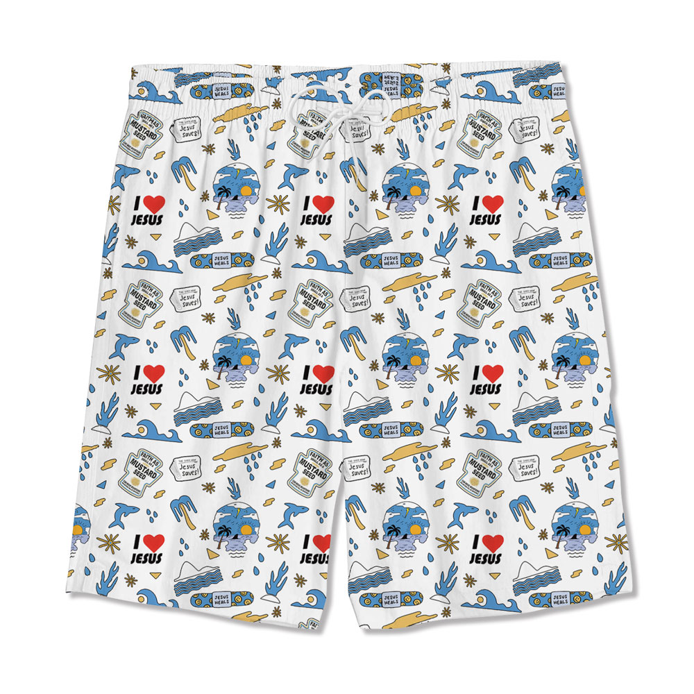  Faith As Small As A Mustard Seed White Christian Hawaiian Shirt