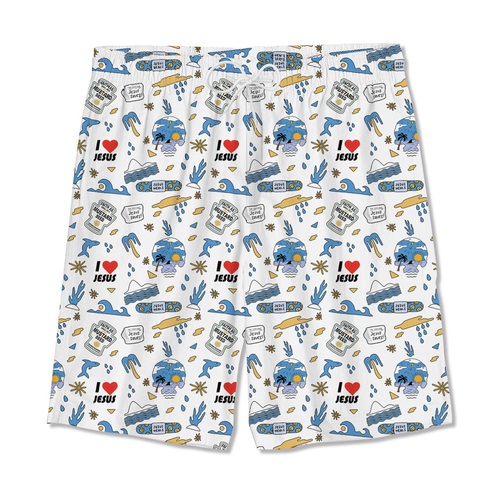  Faith As Small As A Mustard Seed White Christian Hawaiian Shirt