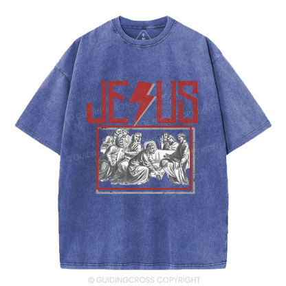 Jesus Christian Washed T-Shirt