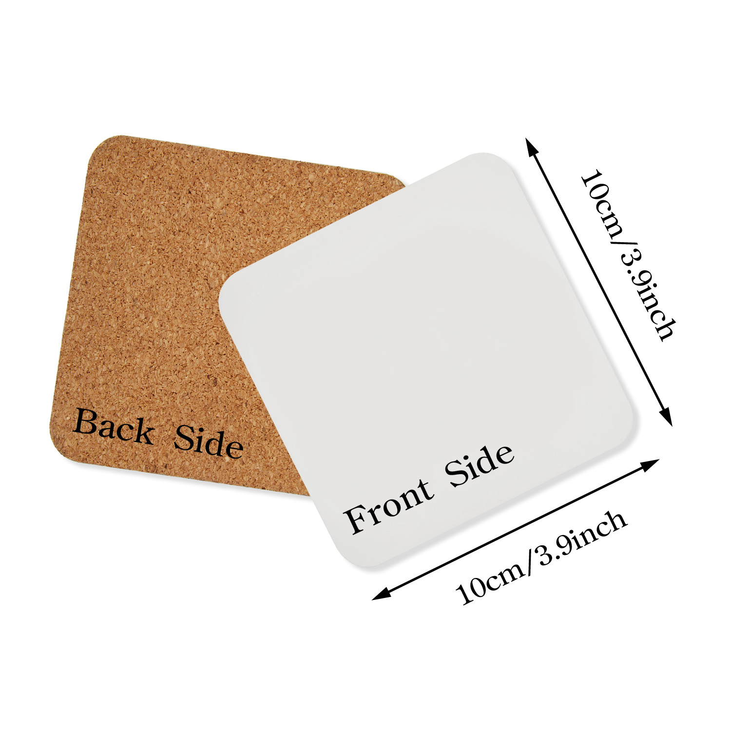 Sample Christ Wooden Printed Coasters 