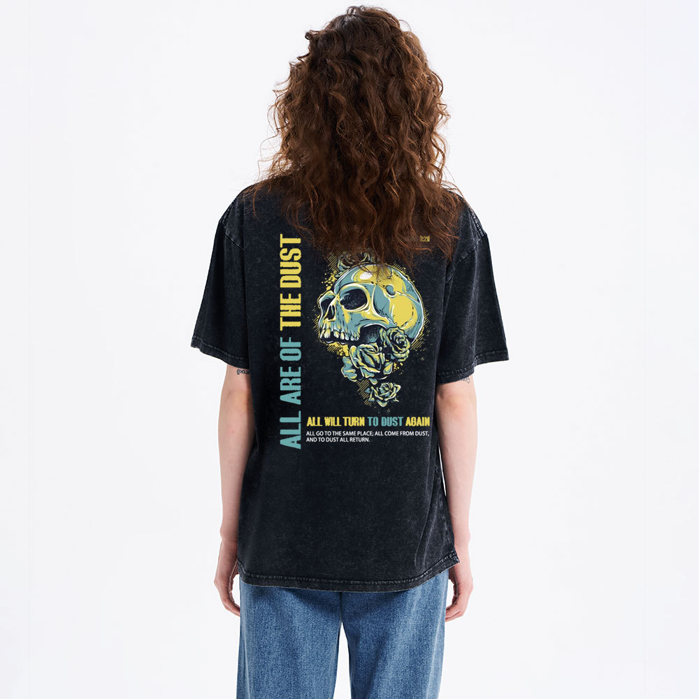 All Are Of THe Dust Christian Washed T-Shirt