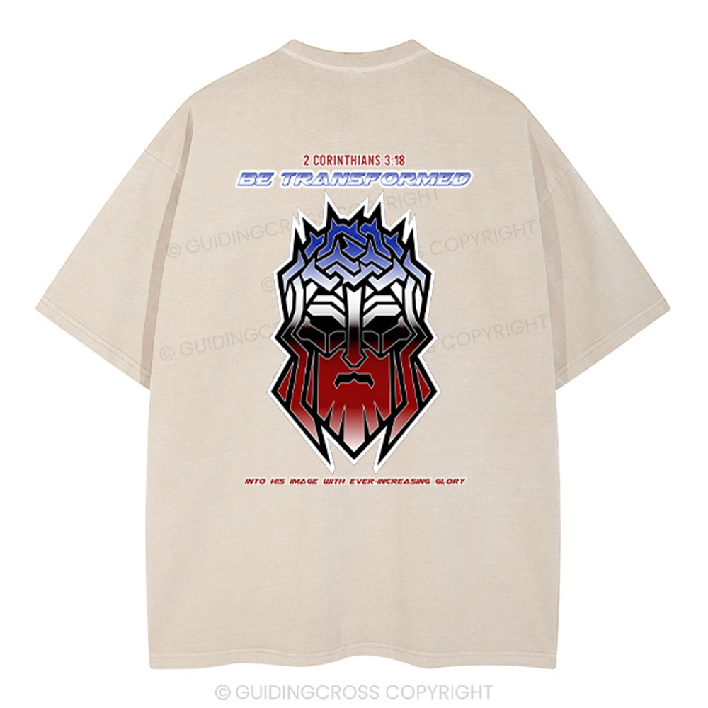 Be Transformed Christian Washed T-Shirt