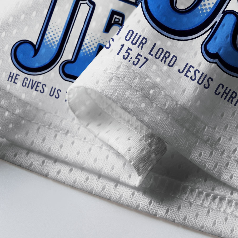 Victory Belongs To Jesus Christian Mesh Jersey
