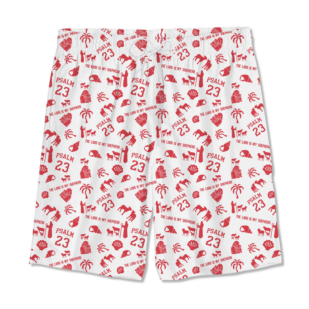 The Lord Is My Shepherd Christian Hawaiian Shirt