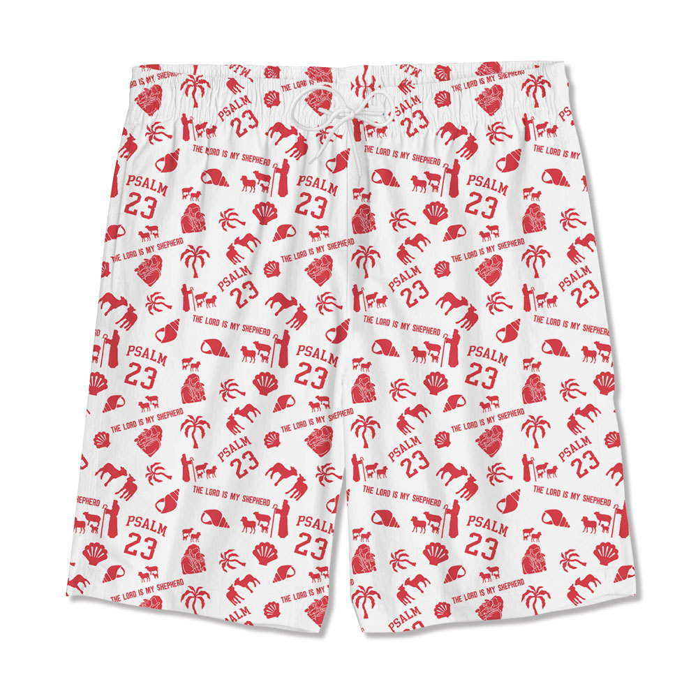 The Lord Is My Shepherd Christian Hawaiian Shirt