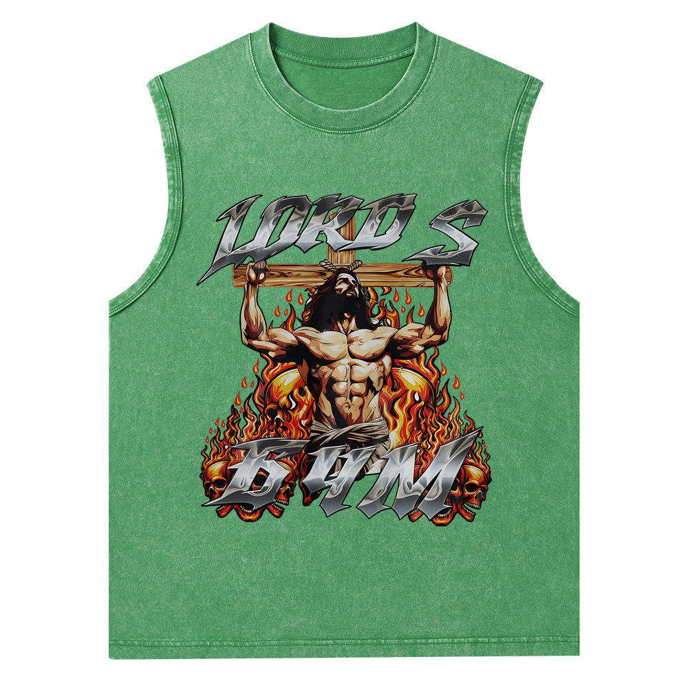 Lord's Gym Christian Washed Tank Top