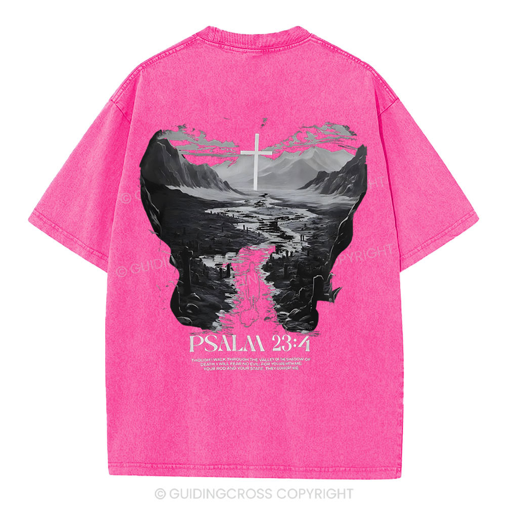 Fear No Evil  Christian Washed T-Shirt