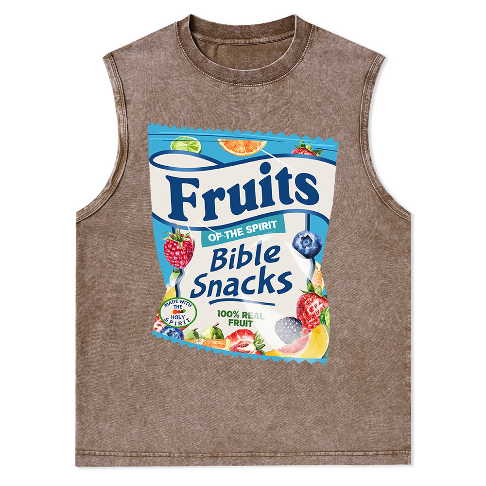 Fruit Of The Spirit Christian Washed Tank Top