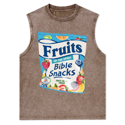 Fruit Of The Spirit Christian Washed Tank Top