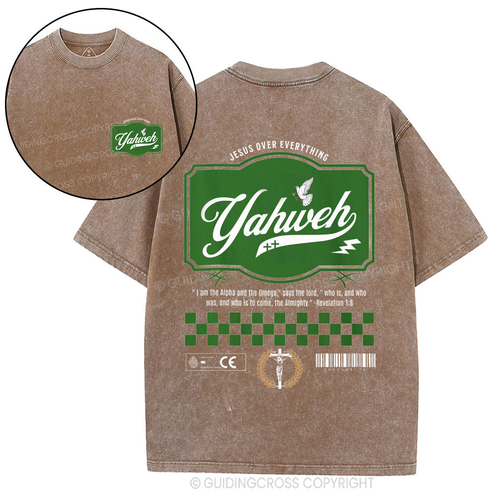 YAHWEH Christian Washed T-Shirt