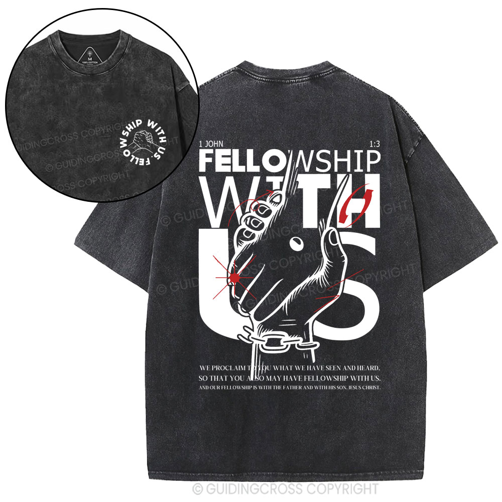 New-Sample Christian Washed T-Shirt Sale - GuidingCross