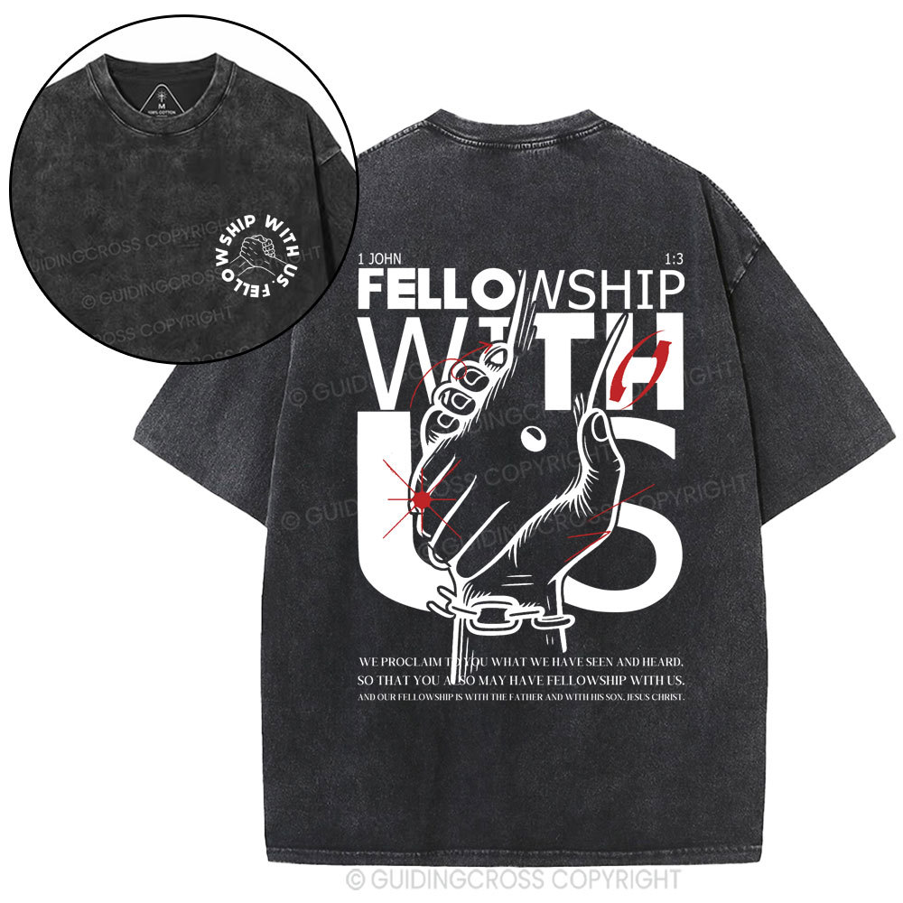 New-Sample Christian Washed T-Shirt Sale - GuidingCross