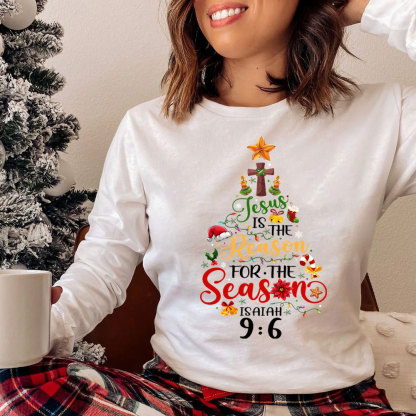 Jesus Is The  Reason To The Season Christian T-Shirt