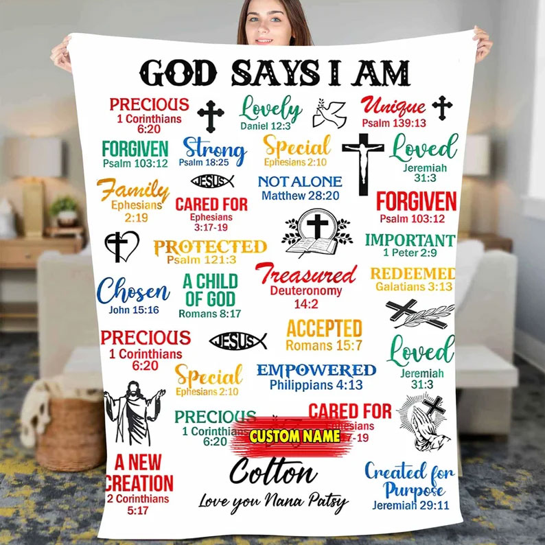 God Says I Am Blanket