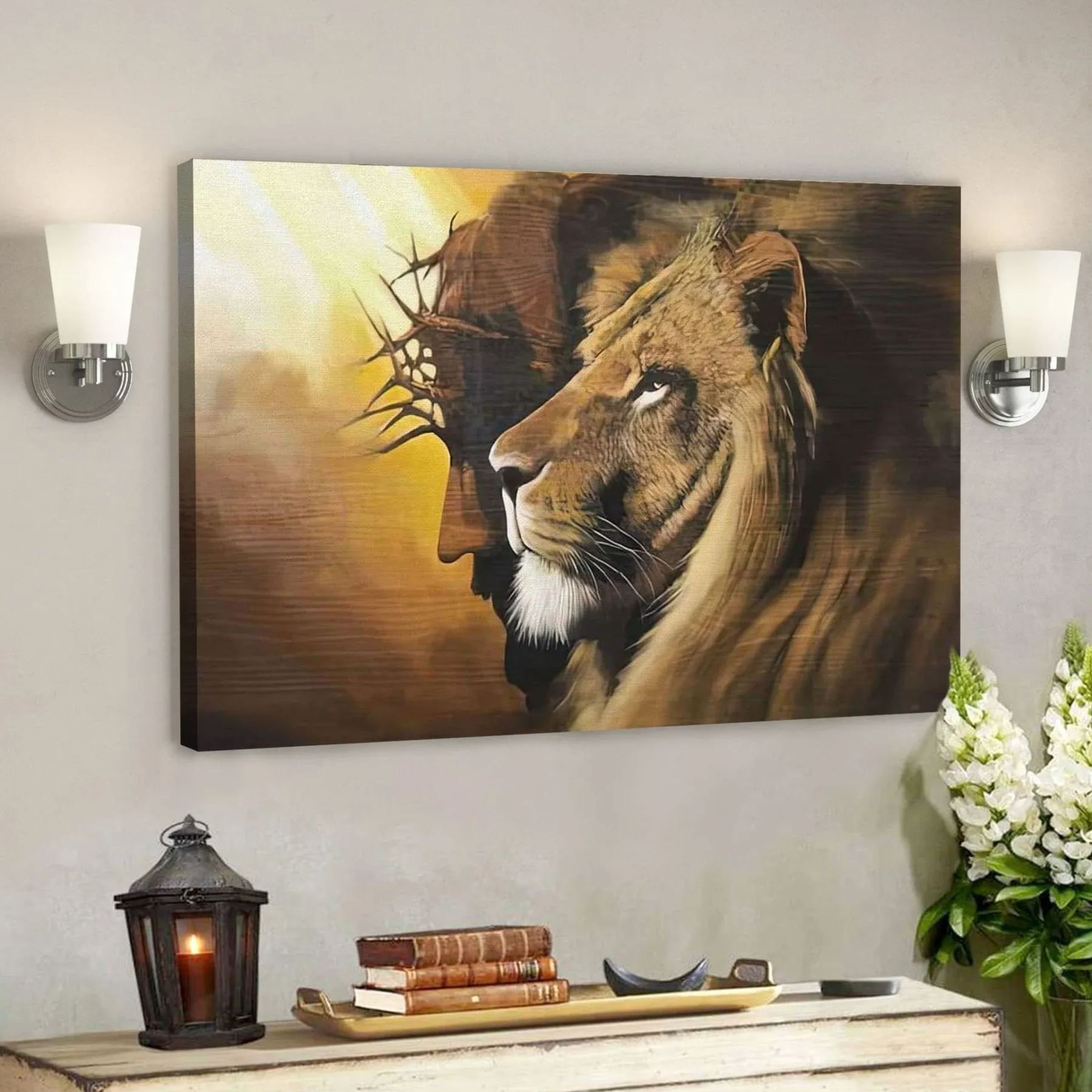 The Lion Of Judah Canvas Wall Art