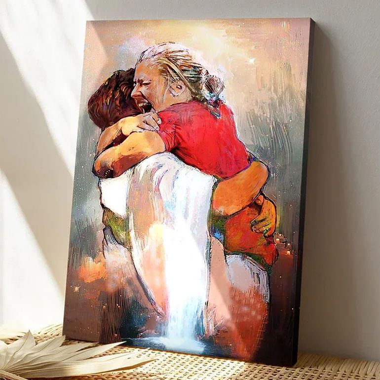 I Held Him And Would Not Let Him Go Poster Canvas Wall Art