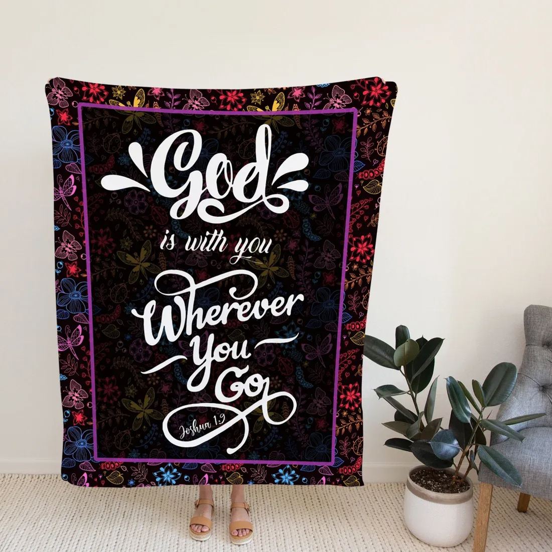 God Is With You Blanket 