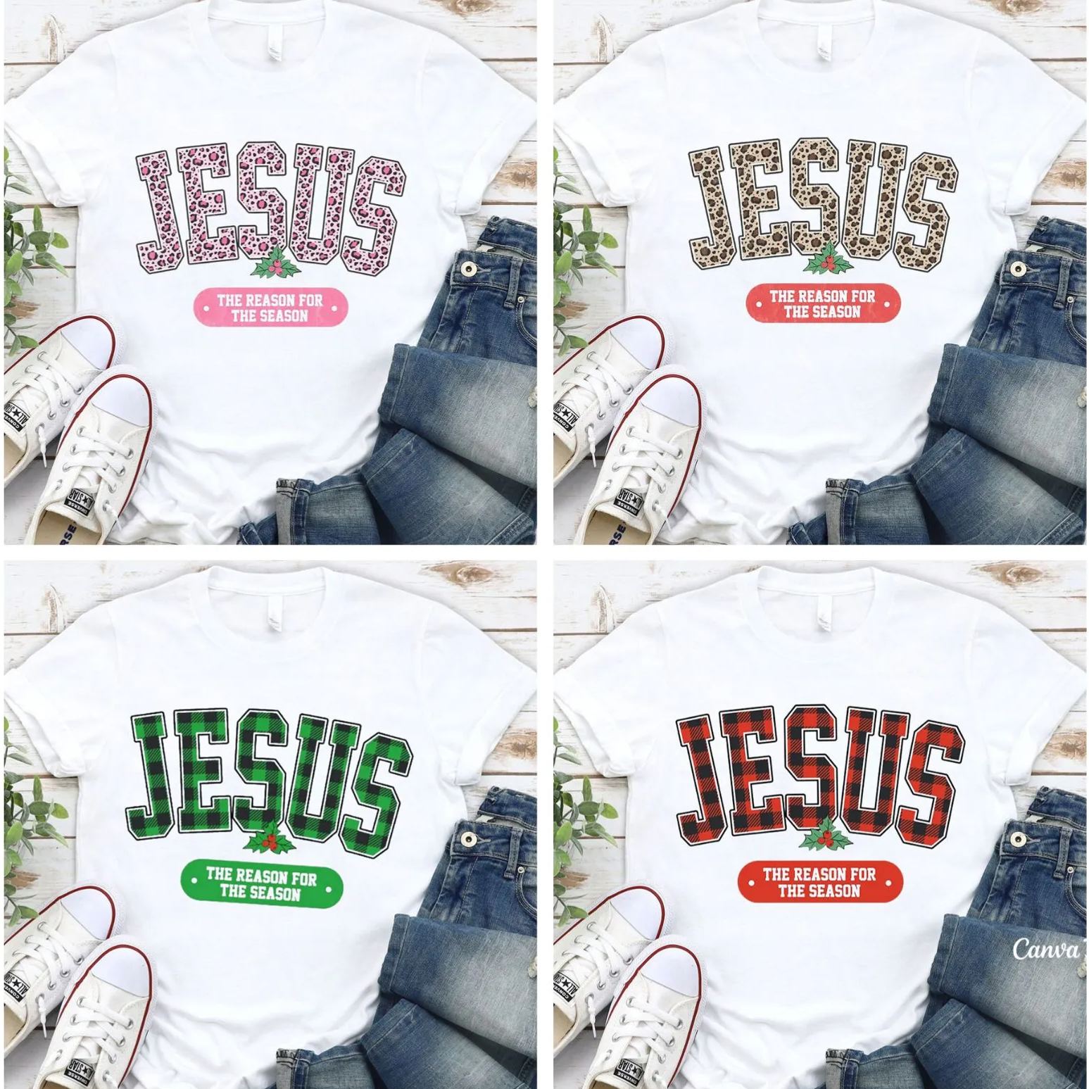 Jesus The Reason For The Season Christian T-Shirt