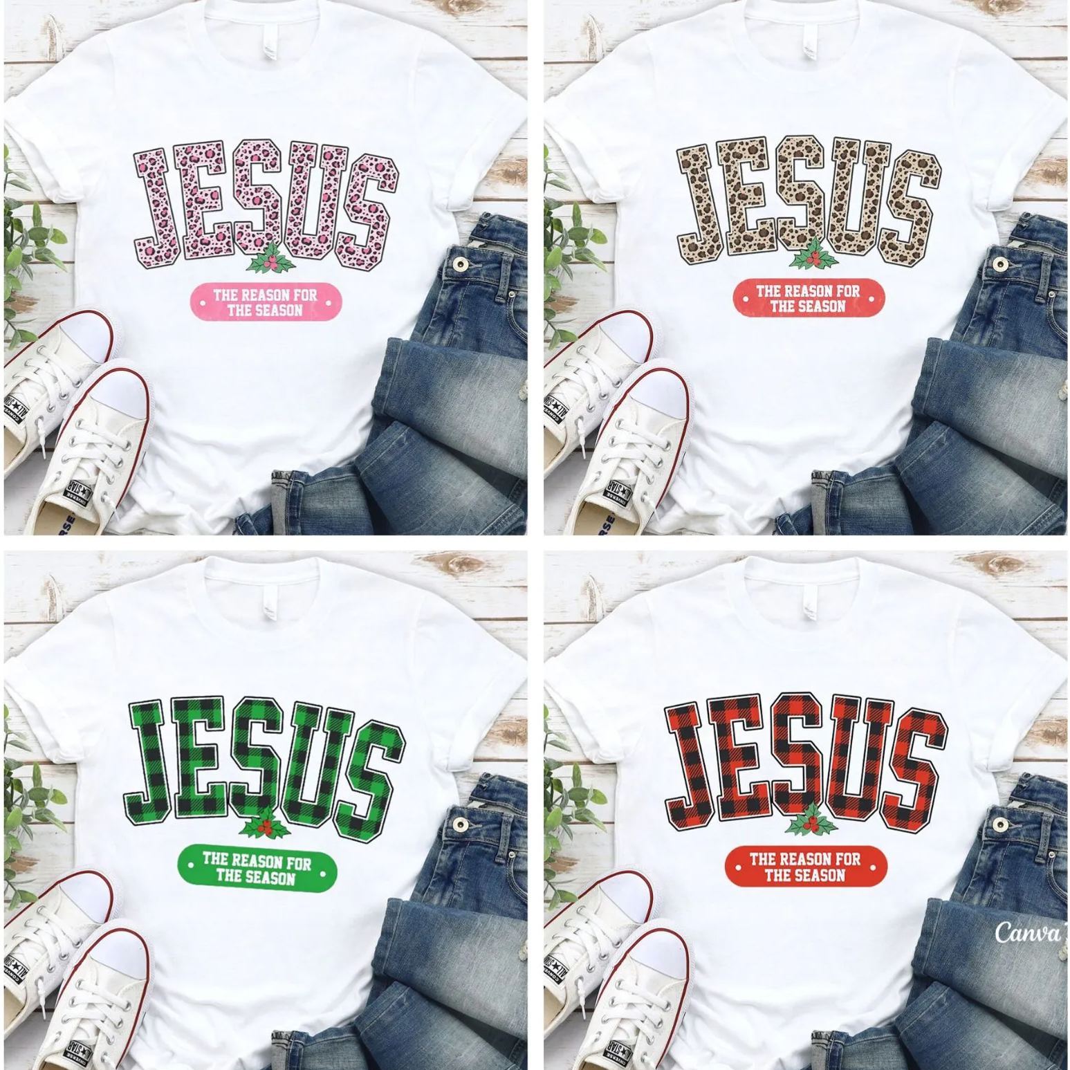 Jesus The Reason For The Season Christian T-Shirt
