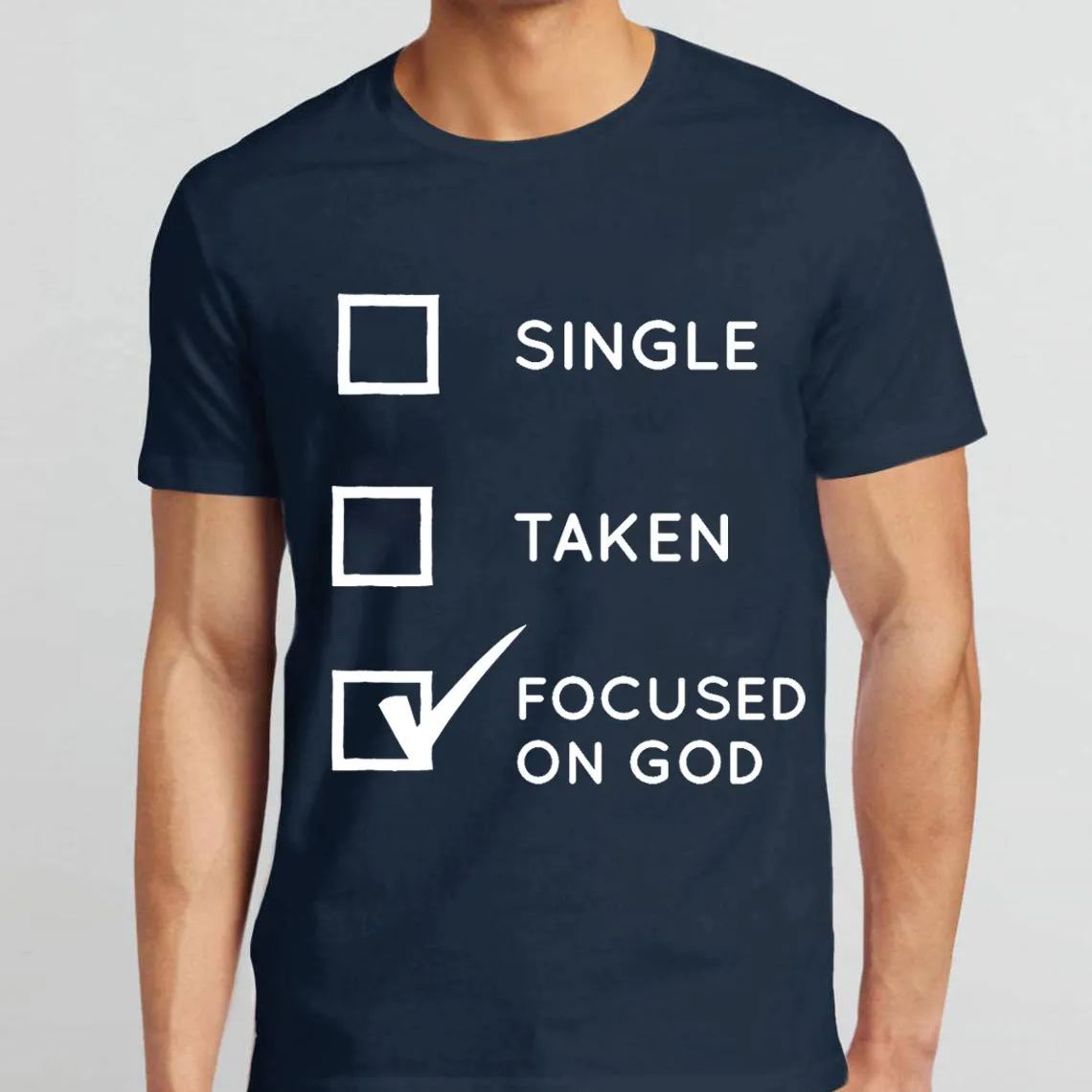 Focused On God Christian T-Shirt
