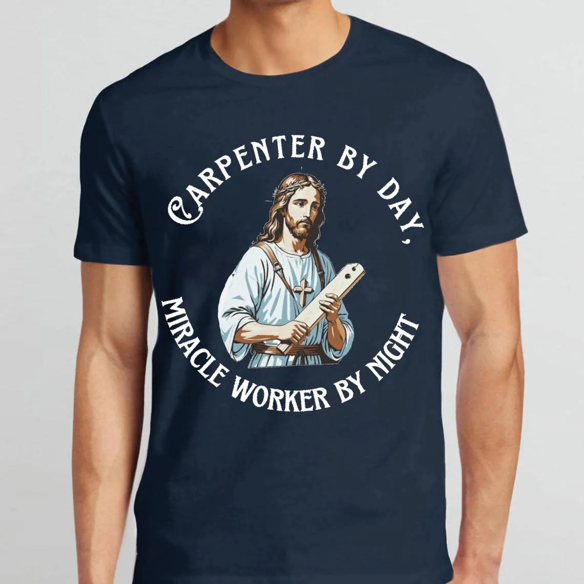 Miracle Worker By Night Christian T-Shirt