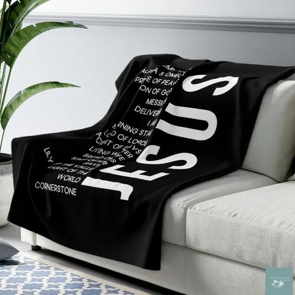 Son Of God Christian Blanket