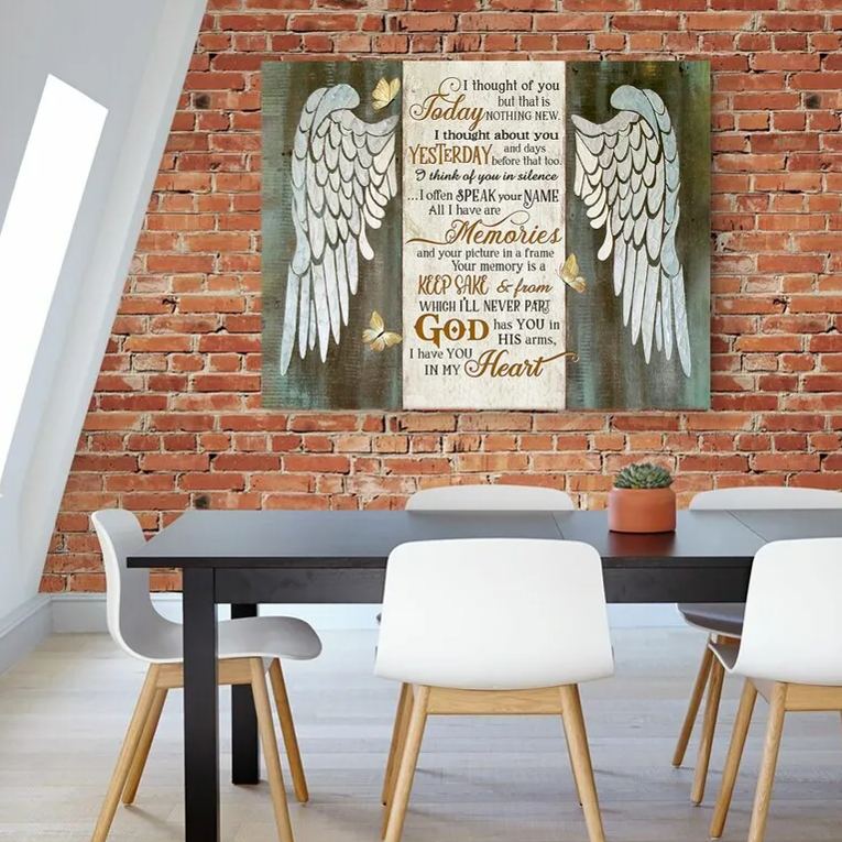 Butterfly Christian Canvas Wall Art