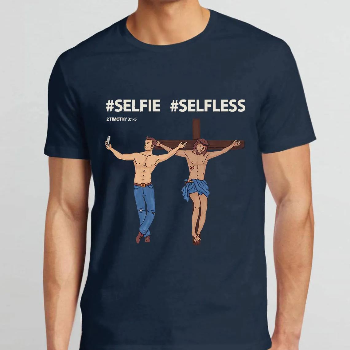 Selfie Or Selfless Christian T-Shirt