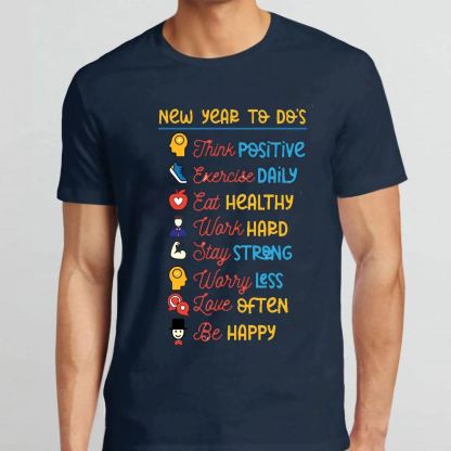 New Year To Do List Christian T-Shirt