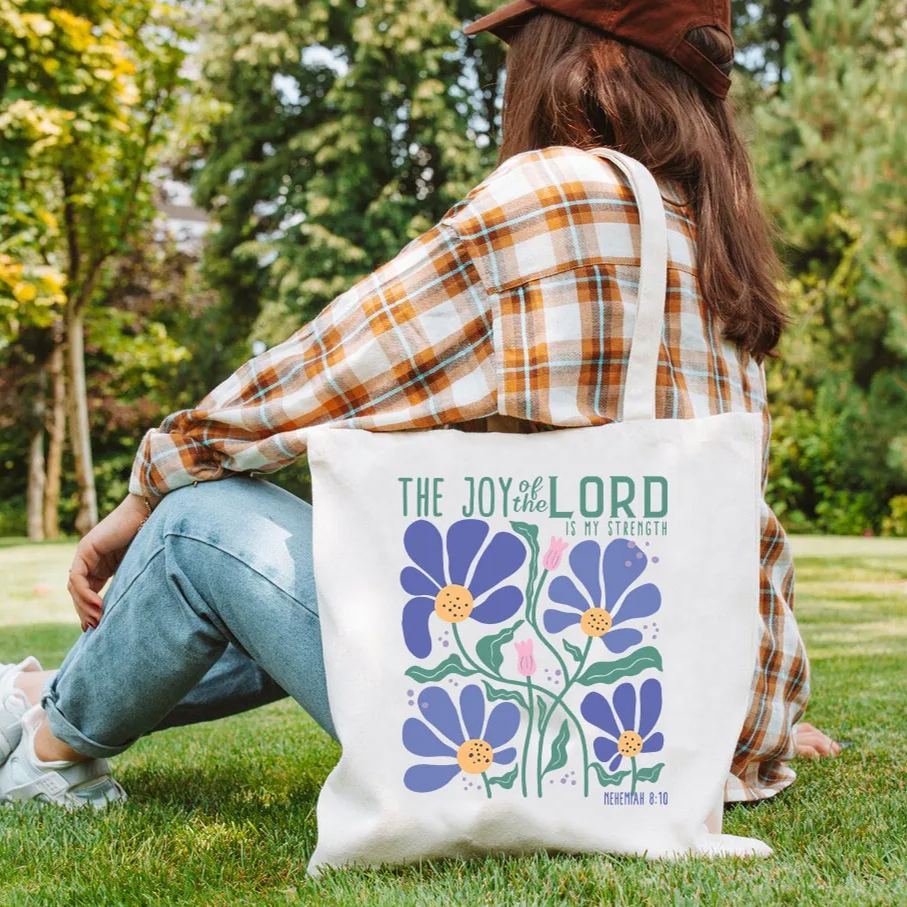 The Joy Of The Lord Christian Tote Bag
