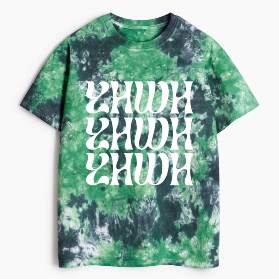 YHWH Heavy Cotton Tie Dye T-Shirt