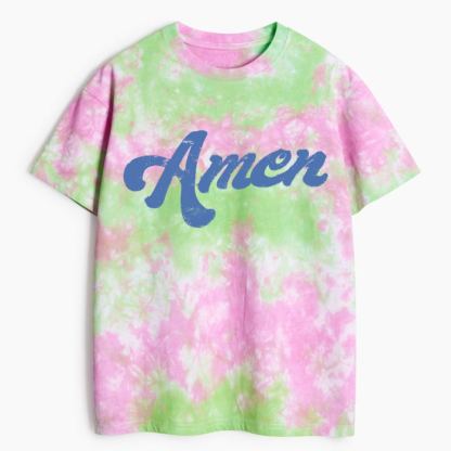 Amen Heavy Cotton Tie Dye T-Shirt