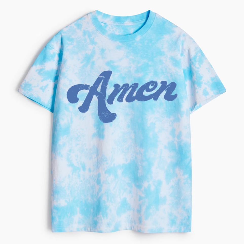 Amen Heavy Cotton Tie Dye T-Shirt