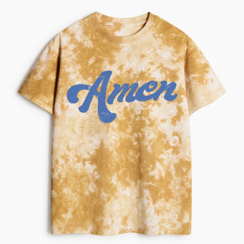 Amen Heavy Cotton Tie Dye T-Shirt
