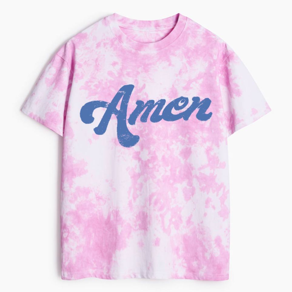 Amen Heavy Cotton Tie Dye T-Shirt