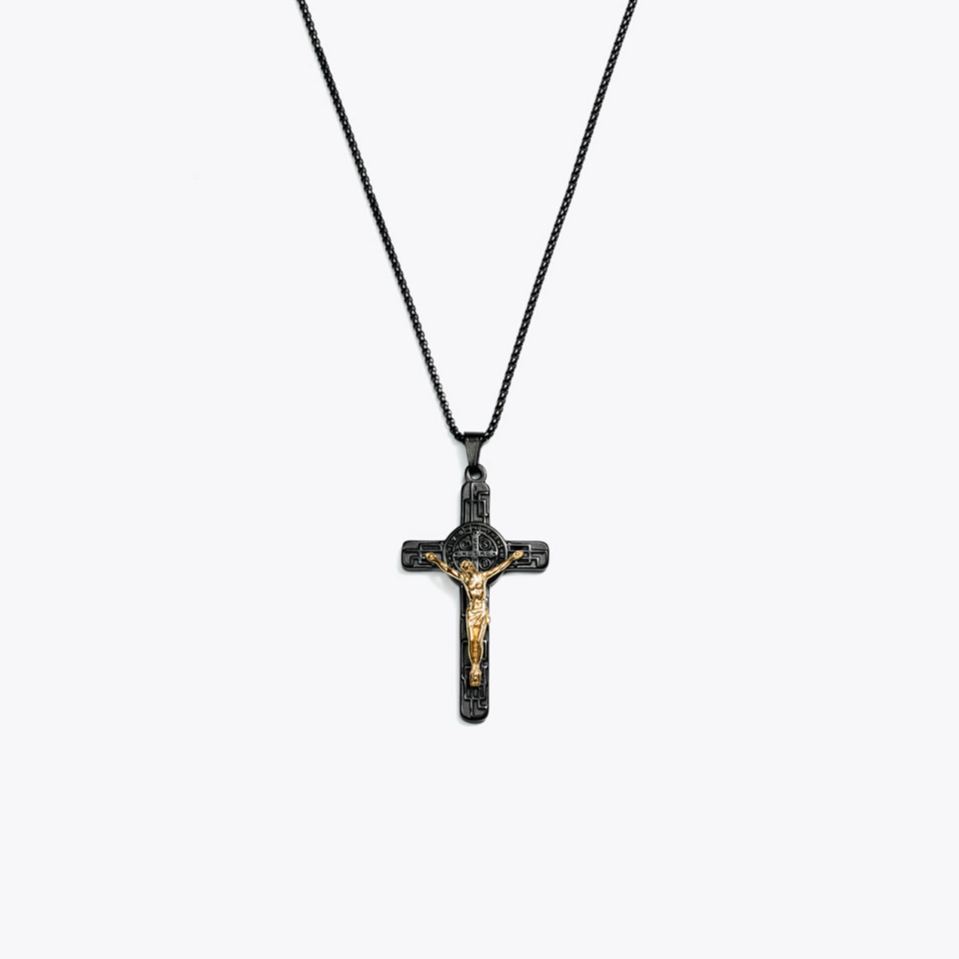 He Died For Us Cross Necklace