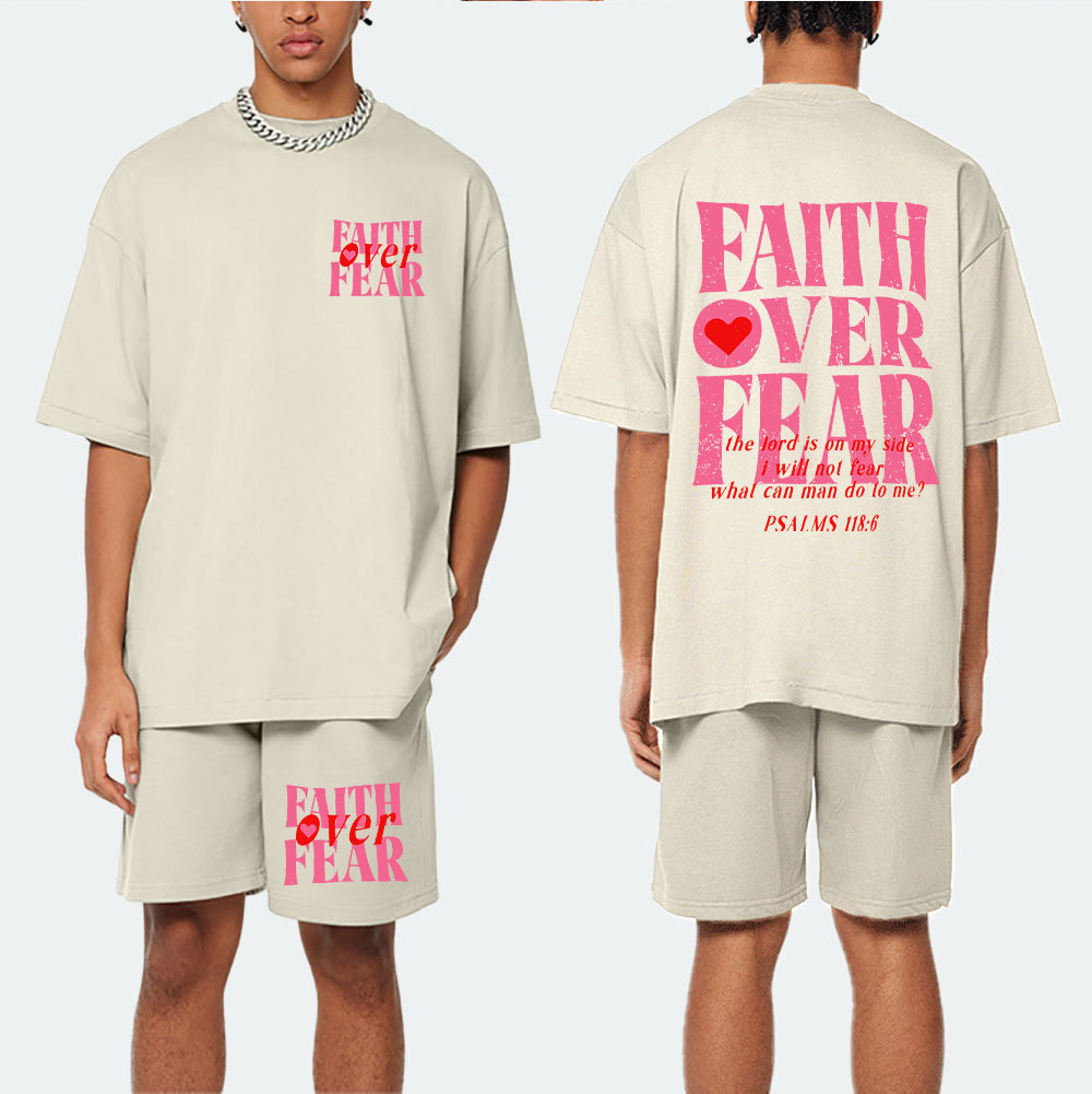 Daughter Of The King Christian Washed T-Shirt & Shorts