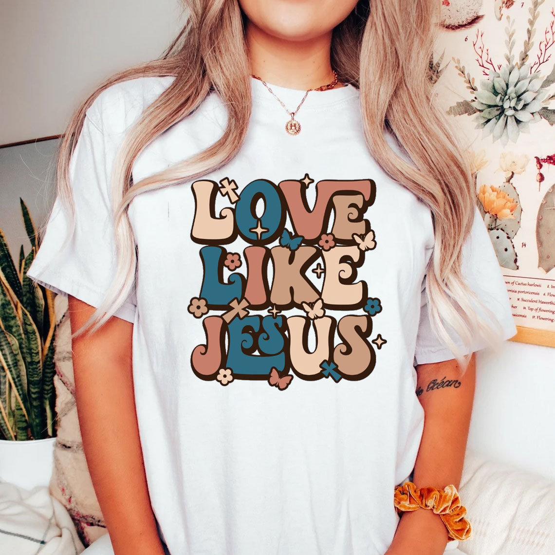 love Like Jesus Christian T-Shirt