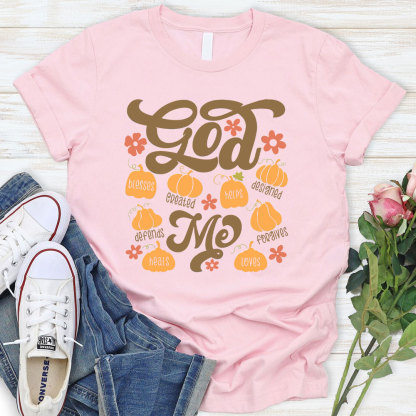 God Created Me Christian T-Shirt
