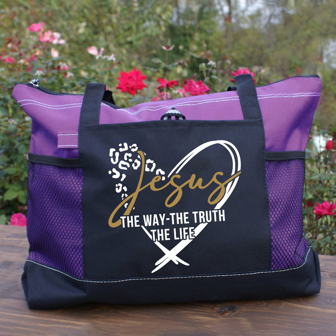 Jesus the Way the Truth the Life Tote Bag