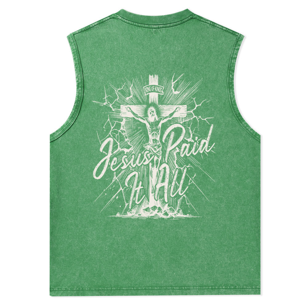 Sample Christian Washed Tank Top Sale - GuidingCross