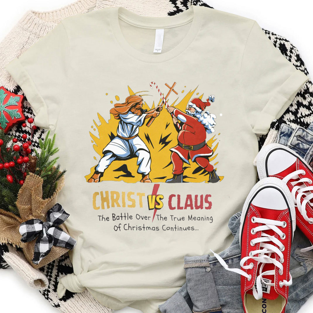 The True Meaning Of Christmas Christian T-Shirt