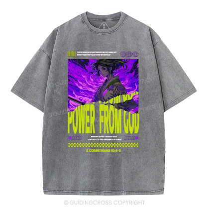 spiritual warfare Christian Washed T-Shirt