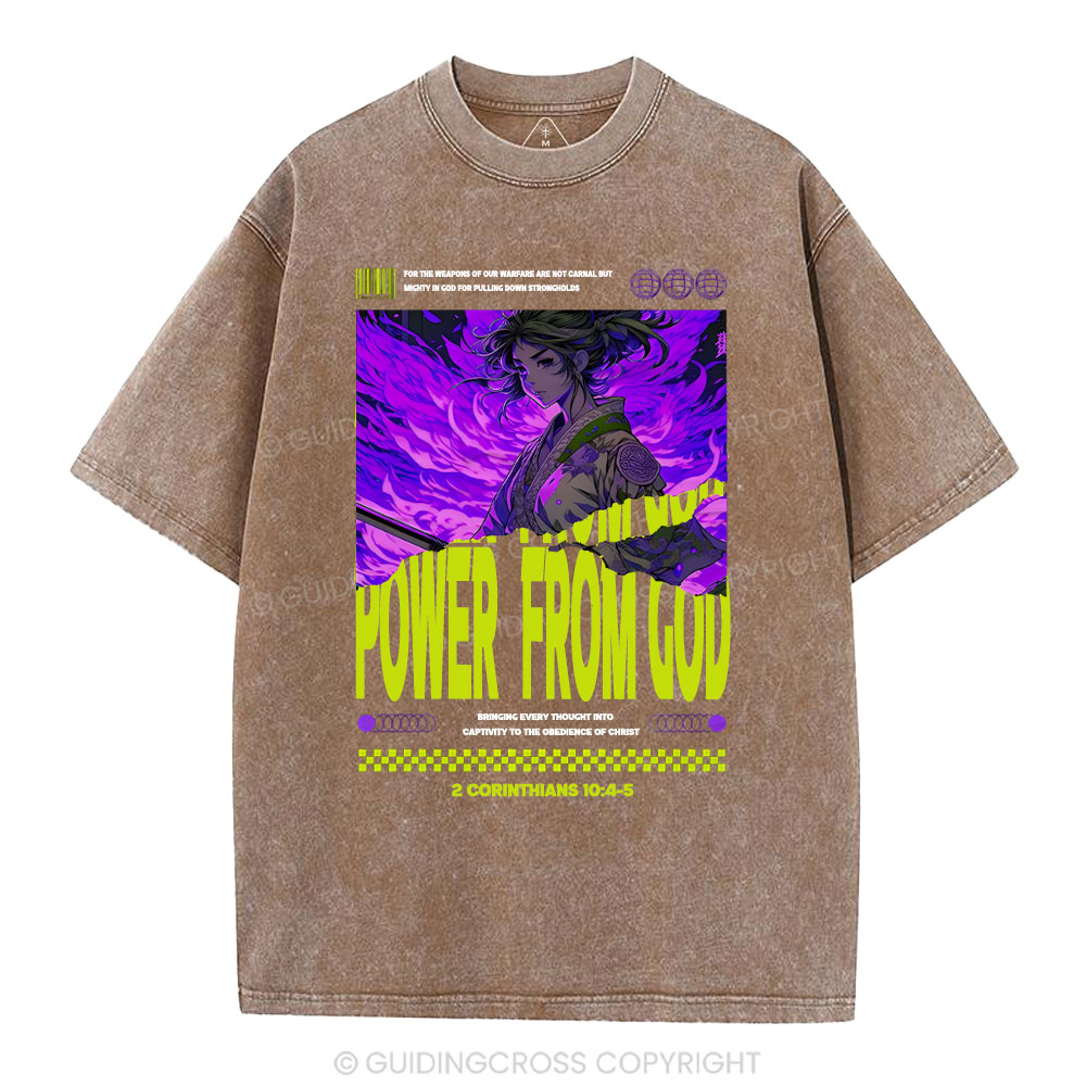 spiritual warfare Christian Washed T-Shirt