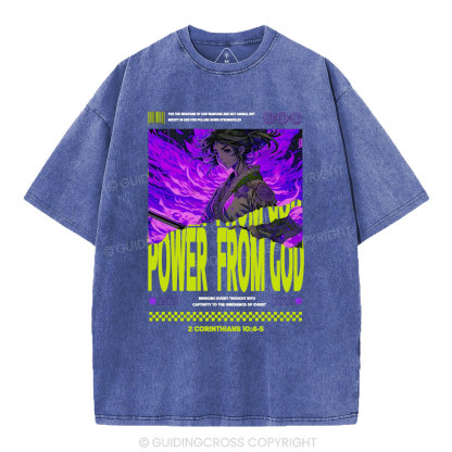 spiritual warfare Christian Washed T-Shirt