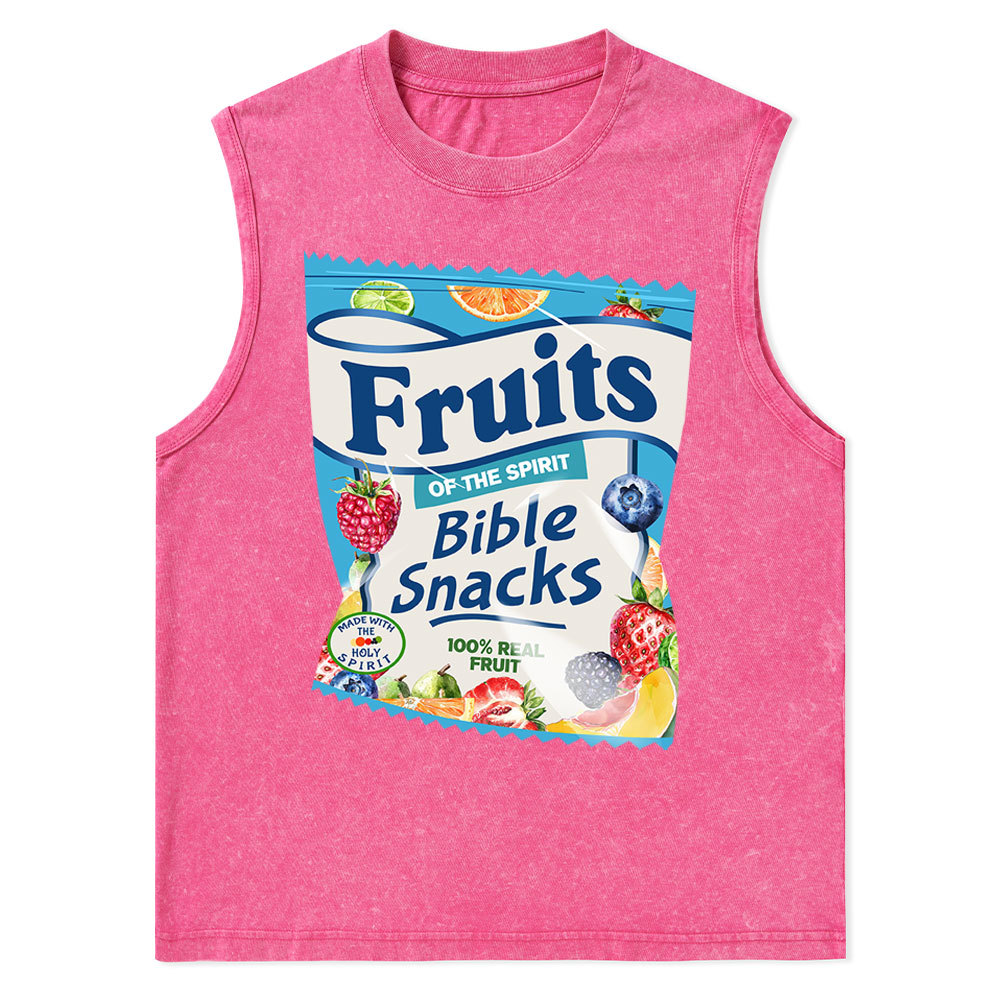 Fruit Of The Spirit Christian Washed Tank Top